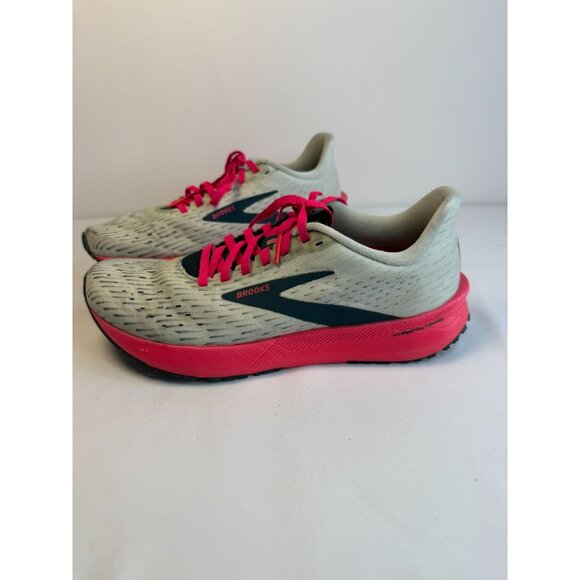 Brooks Hyperion Tempo Sneakers Women's Size 9.5(B) White/Blue/Pink Running Shoes